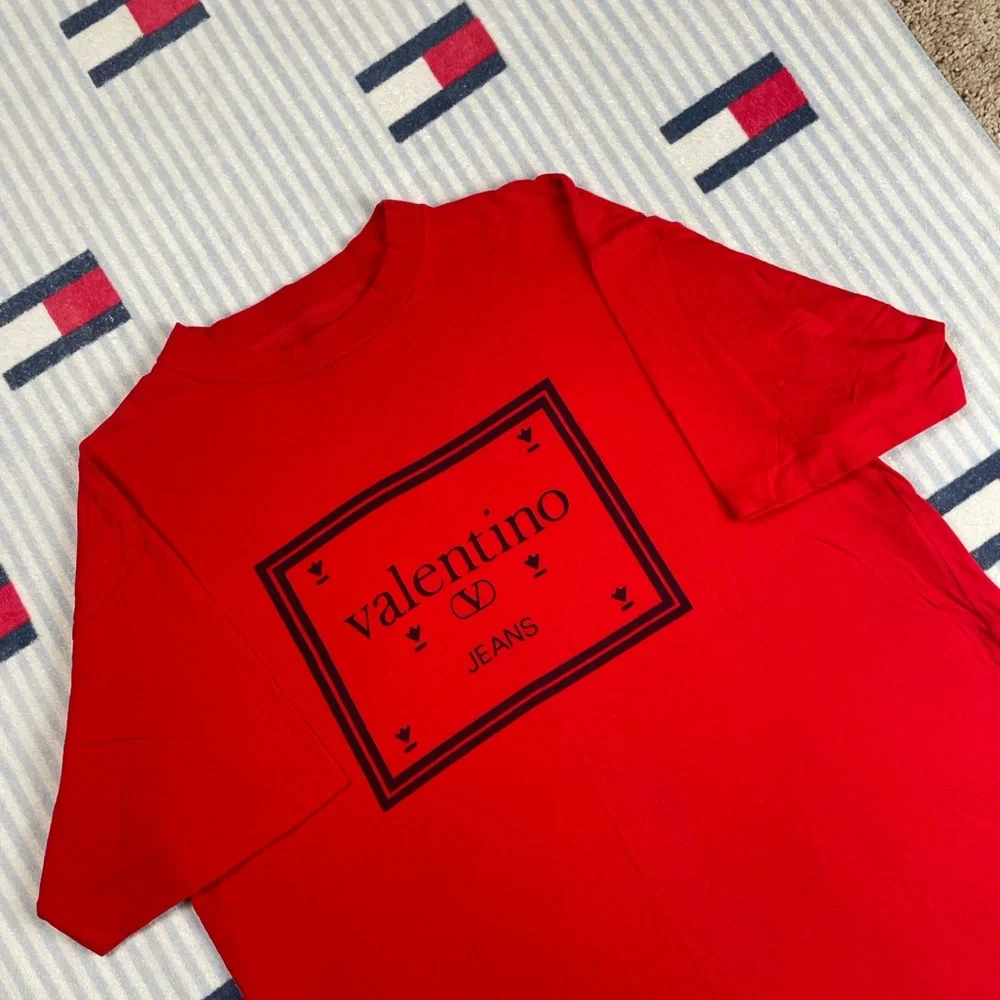 Vintage Valentino Jeans short sleeve graphic tee shirt - Picture 4 of 10